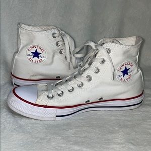 White High Top Converse